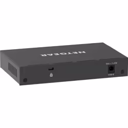 NETGEAR 8-Port Gigabit Ethernet PoE+ Plus Switch (GS308EP) Géré L2/L3 Gigabit Ethernet (10/100/1000) Connexion Ethernet, supportant l'alimentation via ce port (PoE) Noir - Vue supplémentaire 5