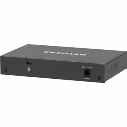 NETGEAR 8-Port Gigabit Ethernet High-Power PoE+ Plus Switch (GS308EPP) Géré L2/L3 Gigabit Ethernet (10/100/1000) Connexion Ethernet, supportant l'alimentation via ce port (PoE) Noir - Vue supplémentaire 5