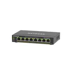 NETGEAR GS308EPP Géré L2/L3 Gigabit Ethernet (10/100/1000) Connexion Ethernet, supportant l'alimentation via ce port (PoE) Noir