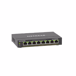 NETGEAR GS308EPP Géré L2/L3 Gigabit Ethernet (10/100/1000) Connexion Ethernet, supportant l'alimentation via ce port (PoE) Noir