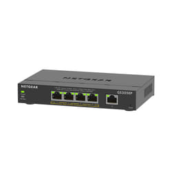 NETGEAR GS305EP Géré L3 Gigabit Ethernet (10/100/1000) Connexion Ethernet, supportant l'alimentation via ce port (PoE) Noir