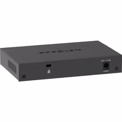 NETGEAR 5-Port Gigabit Ethernet High-Power PoE+ Plus Switch (GS305EPP) Géré L2/L3 Gigabit Ethernet (10/100/1000) Connexion Ethernet, supportant l'alimentation via ce port (PoE) Noir - Vue supplémentaire 6