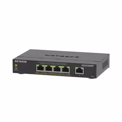 NETGEAR GS305EPP, Géré, L3, Gigabit Ethernet (10/100/1000), Connexion Ethernet, supportant l'alimentation via ce port (PoE),  ...