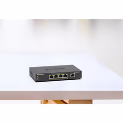NETGEAR GS305EPP Géré L3 Gigabit Ethernet (10/100/1000) Connexion Ethernet, supportant l'alimentation via ce port (PoE) Noir - Vue supplémentaire 6