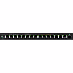 NETGEAR 16-Port High-Power PoE+ Gigabit Ethernet Plus Switch (231W) with 1 SFP port (GS316EPP), Géré, Gigabit Ethernet (10/10 ...