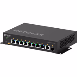 NETGEAR GSM4210PD-100EUS commutateur réseau Géré L2/L3 Gigabit Ethernet (10/100/1000) Connexion Ethernet, supportant l'alimentation via ce port (PoE) Noir