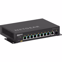 NETGEAR GSM4210PD-100EUS commutateur réseau Géré L2/L3 Gigabit Ethernet (10/100/1000) Connexion Ethernet, supportant l'alimentation via ce port (PoE) Noir