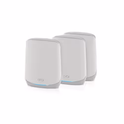 NETGEAR Orbi RBK763S, Blanc, Interne, Système maillé, 525 m², Tri-bande (2,4 GHz / 5 GHz / 5 GHz), Wi-Fi 6 (802.11ax)