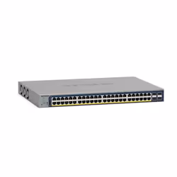 NETGEAR GS728TP Géré L2/L3/L4 Gigabit Ethernet (10/100/1000) Connexion Ethernet, supportant l'alimentation via ce port (PoE) Gris