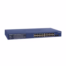 NETGEAR GS724TP-300EUS, Géré, L2/L3/L4, Gigabit Ethernet (10/100/1000), Full duplex, Connexion Ethernet, supportant l'aliment ...