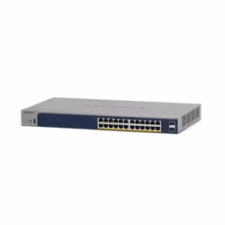 NETGEAR GS724TPv3, Géré, L2, Gigabit Ethernet (10/100/1000), Connexion Ethernet, supportant l'alimentation via ce port (PoE), ...