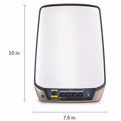 NETGEAR Orbi 860 AX6000 WiFi Router 10 Gig Tri-bande (2,4 GHz / 5 GHz / 5 GHz) Blanc 4 Interne