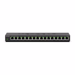 NETGEAR GS316 Non-géré L2 Gigabit Ethernet (10/100/1000) Noir