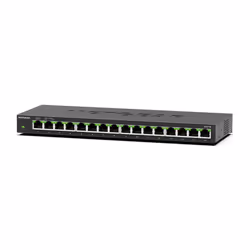 NETGEAR GS316 Non-géré L2 Gigabit Ethernet (10/100/1000) Noir