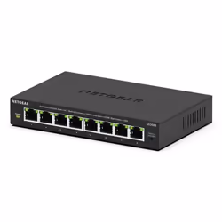 NETGEAR GS308E, Géré, L2/L3, Gigabit Ethernet (10/100/1000), Full duplex, Connexion Ethernet, supportant l'alimentation via c ...