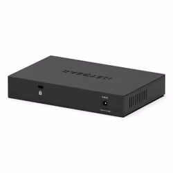 NETGEAR GS308E Géré L2/L3 Gigabit Ethernet (10/100/1000) Connexion Ethernet, supportant l'alimentation via ce port (PoE) Noir - Vue supplémentaire 4