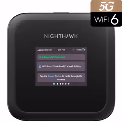 NETGEAR M3, Wi-Fi 6 (802.11ax), Bi-bande (2,4 GHz / 5 GHz), Noir, Routeur portable