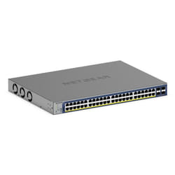 NETGEAR GS752TXP Géré L2/L3/L4 10G Ethernet (100/1000/10000) Connexion Ethernet, supportant l'alimentation via ce port (PoE) Noir