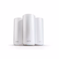 NETGEAR Orbi 870, Blanc, Interne, 700 m², Tri-bande (2,4 GHz / 5 GHz / 6 GHz), 11520 Mbit/s, 11520 Mbit/s