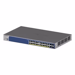 NETGEAR GS728TX L2/L3 10G Ethernet (100/1000/10000) Connexion Ethernet, supportant l'alimentation via ce port (PoE) Noir