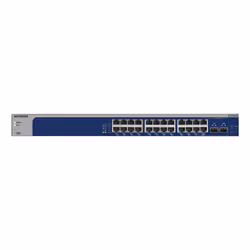 NETGEAR XS724EM Géré L2 10G Ethernet (100/1000/10000) 1U Bleu, Gris - Vue supplémentaire 3