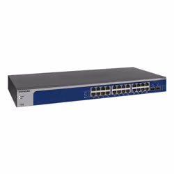 NETGEAR XS724EM Géré L2 10G Ethernet (100/1000/10000) 1U Bleu, Gris - Vue supplémentaire 4