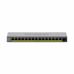 NETGEAR GS116EPP Géré L2/L3 Gigabit Ethernet (10/100/1000) Connexion Ethernet, supportant l'alimentation via ce port (PoE) Gris - Vue supplémentaire 5