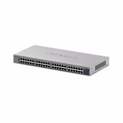 NETGEAR GS748 Non-géré Gigabit Ethernet (10/100/1000) Connexion Ethernet, supportant l'alimentation via ce port (PoE) Gris