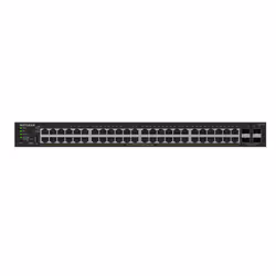 NETGEAR GS348TPv2 Géré L2/L3 Gigabit Ethernet (10/100/1000) Connexion Ethernet, supportant l'alimentation via ce port (PoE) 1U Noir - Vue supplémentaire 2