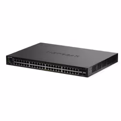 NETGEAR GS348TPv2 Géré L2/L3 Gigabit Ethernet (10/100/1000) Connexion Ethernet, supportant l'alimentation via ce port (PoE) 1U Noir - Vue supplémentaire 3