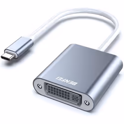 Adaptateur USB C vers DVI BENFEI adaptateur Type-C [Thunderbolt 3/4] vers DVI