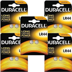 Duracell Lot de 2 Piles Bouton alcalines LR44 LR1154 V13GA 4276 Unique 1 pièce na