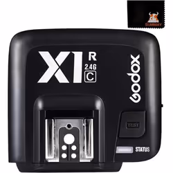 GODOX X1R-C TTL 2.4G sans Fil Declencheur Flash Recepteur pour Canon EOS 6D 7D 60D 650D 5DIII TT685 WITSTRO AD360II-C
