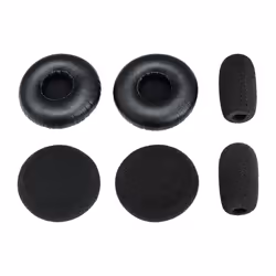 BlueParrott 204159, Couvre oreillettes jetables, Noir