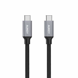 AUKEY CB-CD5 câble USB 1 m USB 2.0 USB C Noir, Gris