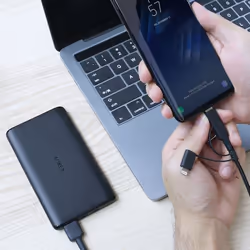 AUKEY CB-BAL5 câble Lightning 1,2 m Noir