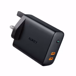 AUKEY PA-D2, Intérieure, Secteur, CC, Noir