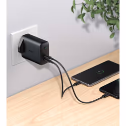 AUKEY PA-D2 chargeur d'appareils mobiles Netbook, Smartphone, Tablette Noir Secteur, CC Intérieure
