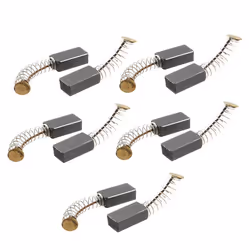 SOURCING MAP 5 Paires Balais de charbon moteur 14mm x 8mm x 5mm outil électrique