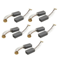 SOURCING MAP 5 Paires Balais de charbon moteur 14mm x 8mm x 5mm outil électrique