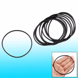 SOURCING MAP Joint Torique 90mm OD 84mm ID 3mm Largeur Métrique Nitrile Caoutchouc Joint Étanchéité 10Pcs