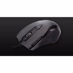 Tesoro Shrike H2L, Droitier, Laser, USB Type-A, 5600 DPI, Noir