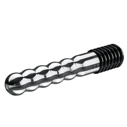 ElectraStim Wave Metal BiPolar Electro Dildo Gode classique Sexe anal, Sexe vaginal Aluminium 135 mm 2,8 cm