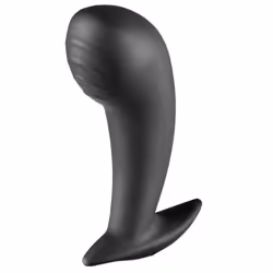 ElectraStim Nona G-Spot Electro Probe, Sexe vaginal, Noir, Silicium, Courbé, 90 mm, 3,5 cm