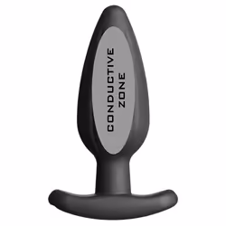 ElectraStim Silicone Noir Rocker Butt Plug Plug anal Silicium 1 pièce(s)
