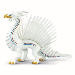 Safari Ltd Freedom Dragon, Dragons, Bleu, Rouge, Blanc, Jaune, 1 pièce(s)