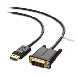 Cable Matters 102004-6 1,83 m DisplayPort DVI Noir
