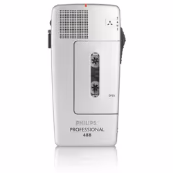Philips Pocket Memo, 400 - 5000 Hz, 120 g, 128 mm, 64 mm, 25 mm, AAA