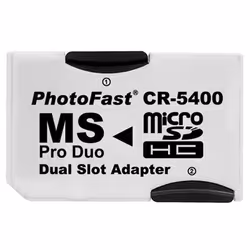 Neon NEODUO2XAD, MicroSD (TransFlash), MicroSDHC, MS Micro (M2), CompactFlash