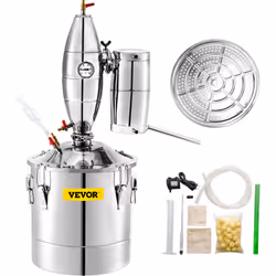 Distillateur en Acier Inoxydable 70 L Cet équipement de distillateur d'eau adopte toujours de l'acier inoxydable de haute qua ...